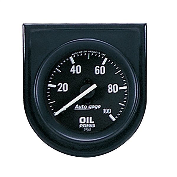 2-1/16 in. OIL PRESSURE, 0-100 PSI, AUTO GAGE