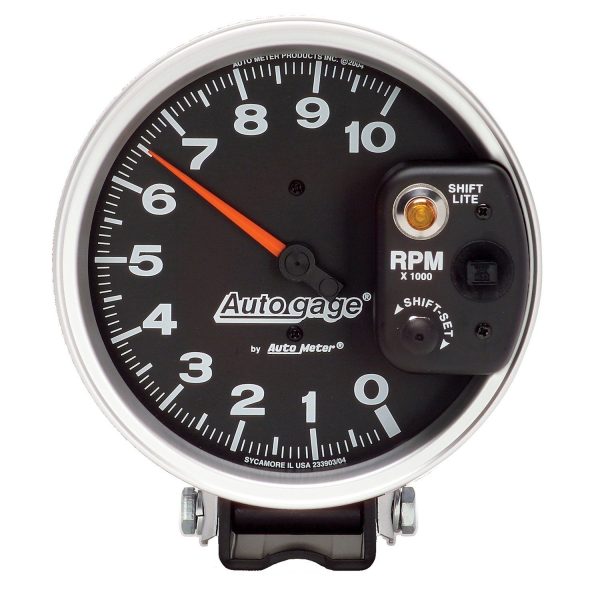 5 in. PEDESTAL TACHOMETER, 0-10,000 RPM, AUTO GAGE