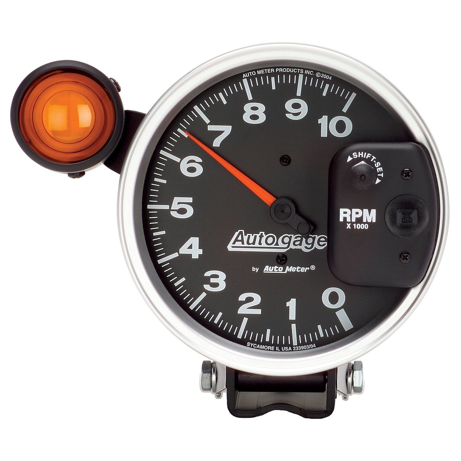 5 in. PEDESTAL TACHOMETER, 0-10,000 RPM, AUTO GAGE