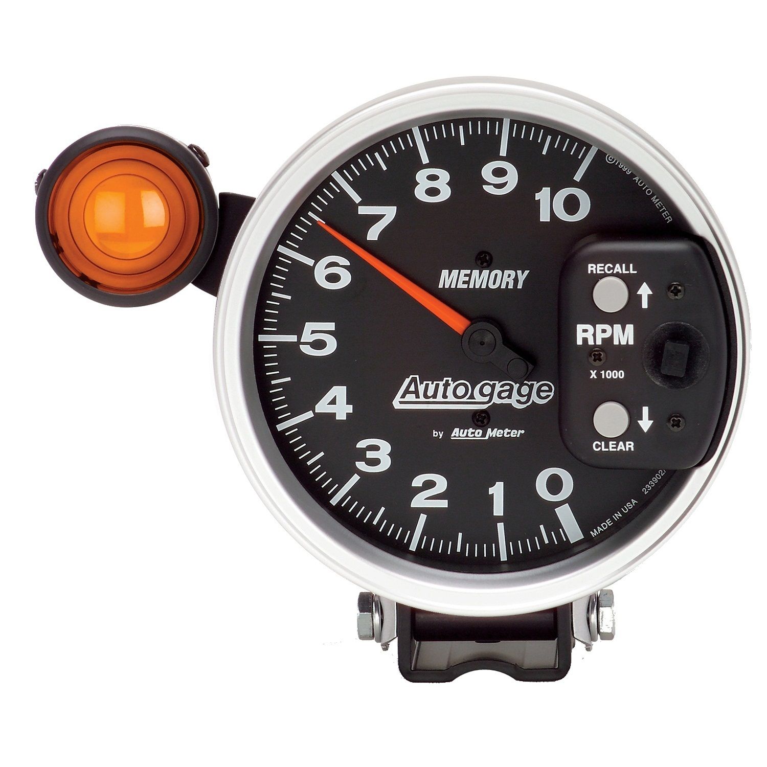 5 in. PEDESTAL TACHOMETER, 0-10,000 RPM, AUTO GAGE