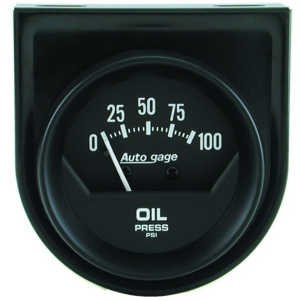 2-1/16 in. OIL PRESSURE, 0-100 PSI, AUTO GAGE