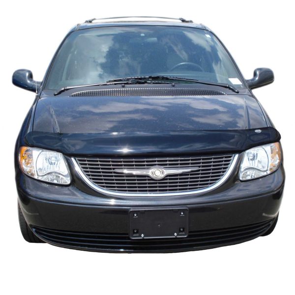 Auto Ventshade 24607 Bugflector II Dark Smoke Hood Shield for 2001-2007 Dodge Caravan/Grand Caravan, Chrysler Town/Country