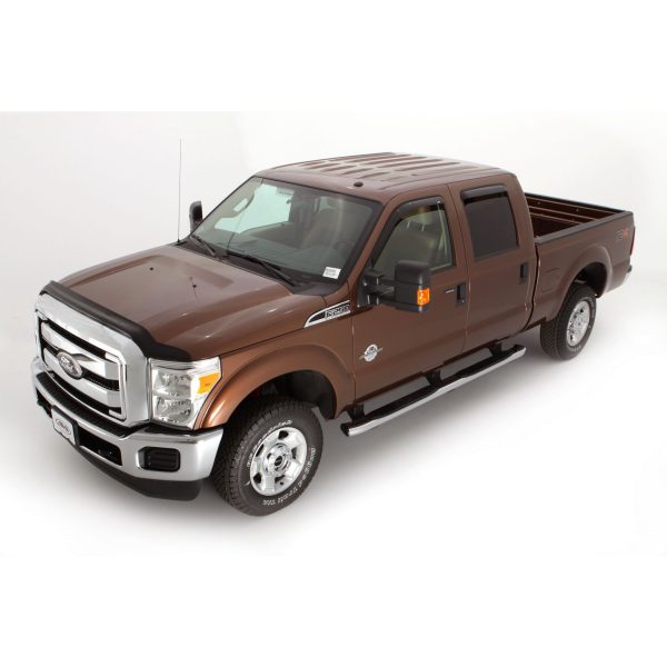 Auto Ventshade 25062 Bugflector Dark Smoke Hood Shield for 2011-2016 Ford F-250, F-350, F-450, F-550