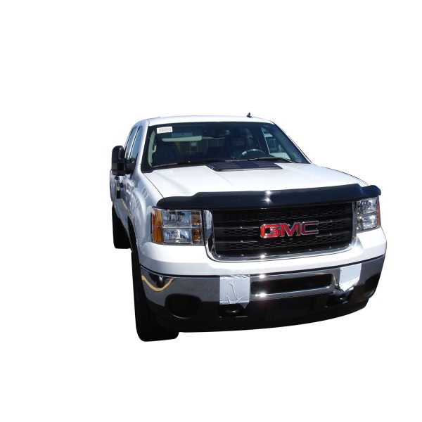 Auto Ventshade 25083 Bugflector II Dark Smoke Hood Shield for 2011-2014 GMC Sierra 2500HD/3500HD