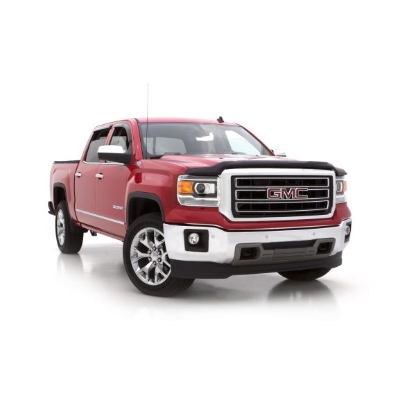 Auto Ventshade 25131 Bugflector II Dark Smoke Hood Shield for 2014-2018 GMC Sierra 1500, 2019 GMC Sierra 1500 Limited