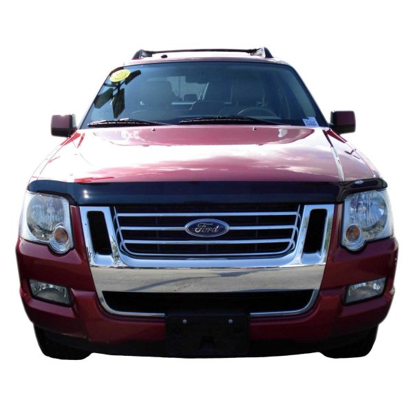 Auto Ventshade 25314 Bugflector II Dark Smoke Hood Shield for 2006-2010 Ford Explorer, 2007-2010 Sport Trac