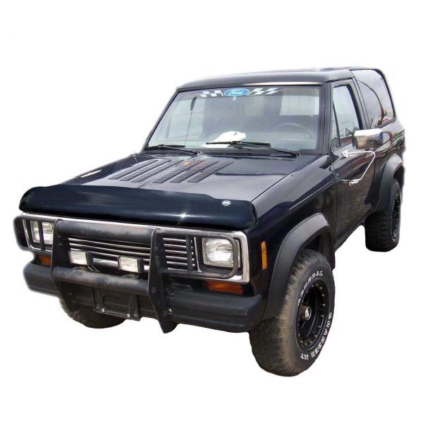 Auto Ventshade 25439 Bugflector II Dark Smoke Hood Shield for 1987-1991 Ford Bronco, F-150, F-250/F-350 Super Duty