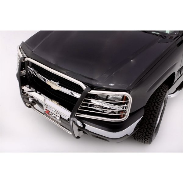 Auto Ventshade 25815 Bugflector II Dark Smoke Hood Shield for 2002-2006 Avalanche 1500/2500 w/o Body Cladding, 2003-2005 Silverado 1500, 2003-2004 Silverado 2500/3500