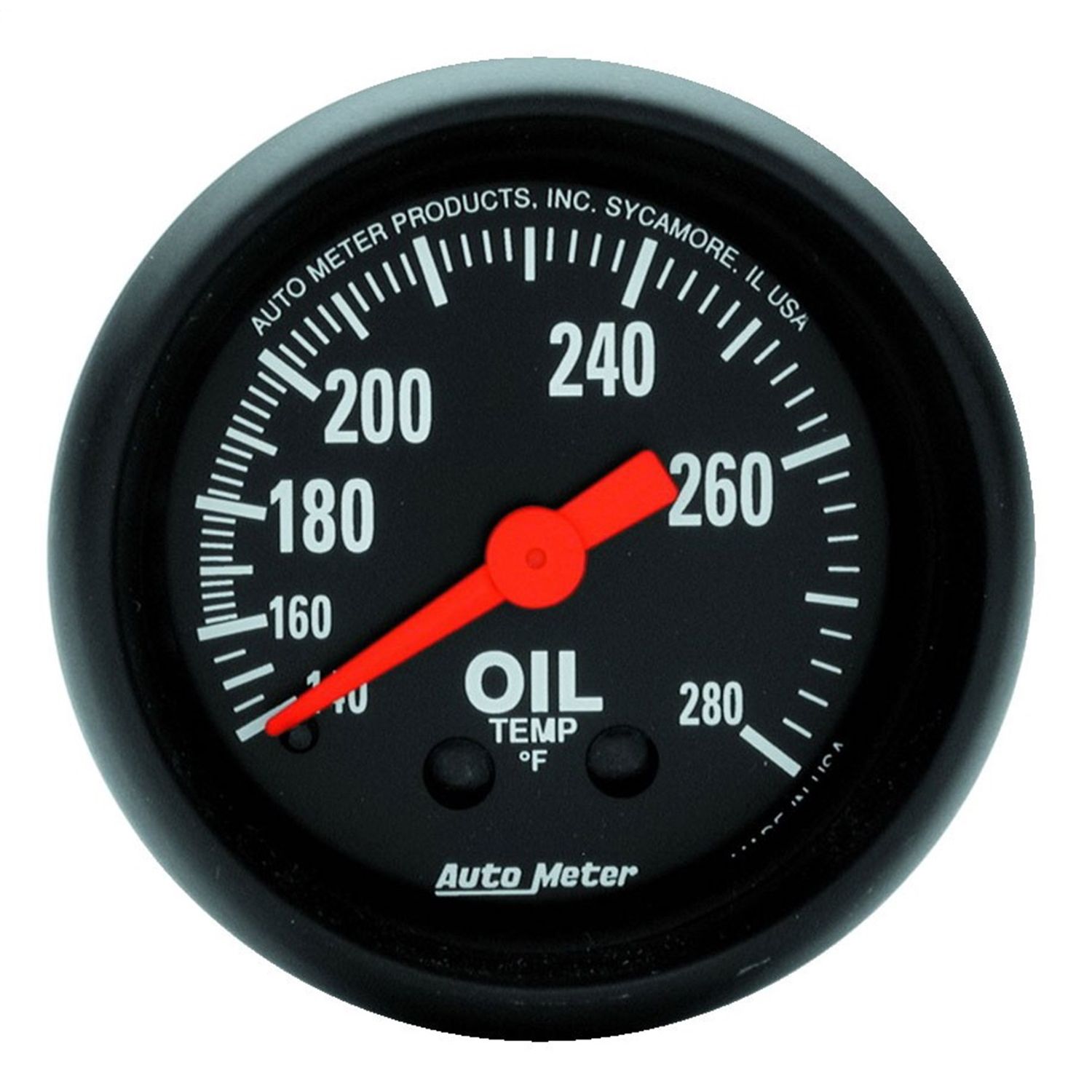 2-1/16 in. OIL TEMPERATURE, 140-280 Fahrenheit, Z-SERIES