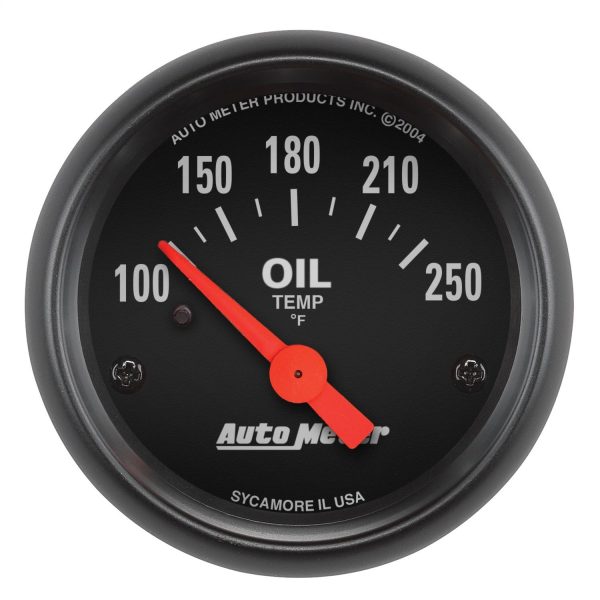 2-1/16 in. OIL TEMPERATURE, 100-250 Fahrenheit, Z-SERIES