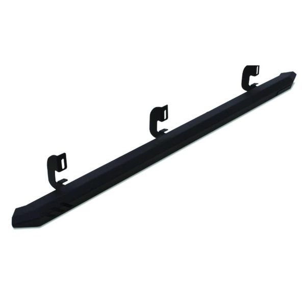 Lund 26410013 Black Steel Rock Rails for 2009-2015.5 Dodge Ram 1500, 2009-2015 Ram 2500, 3500 Extended Cab