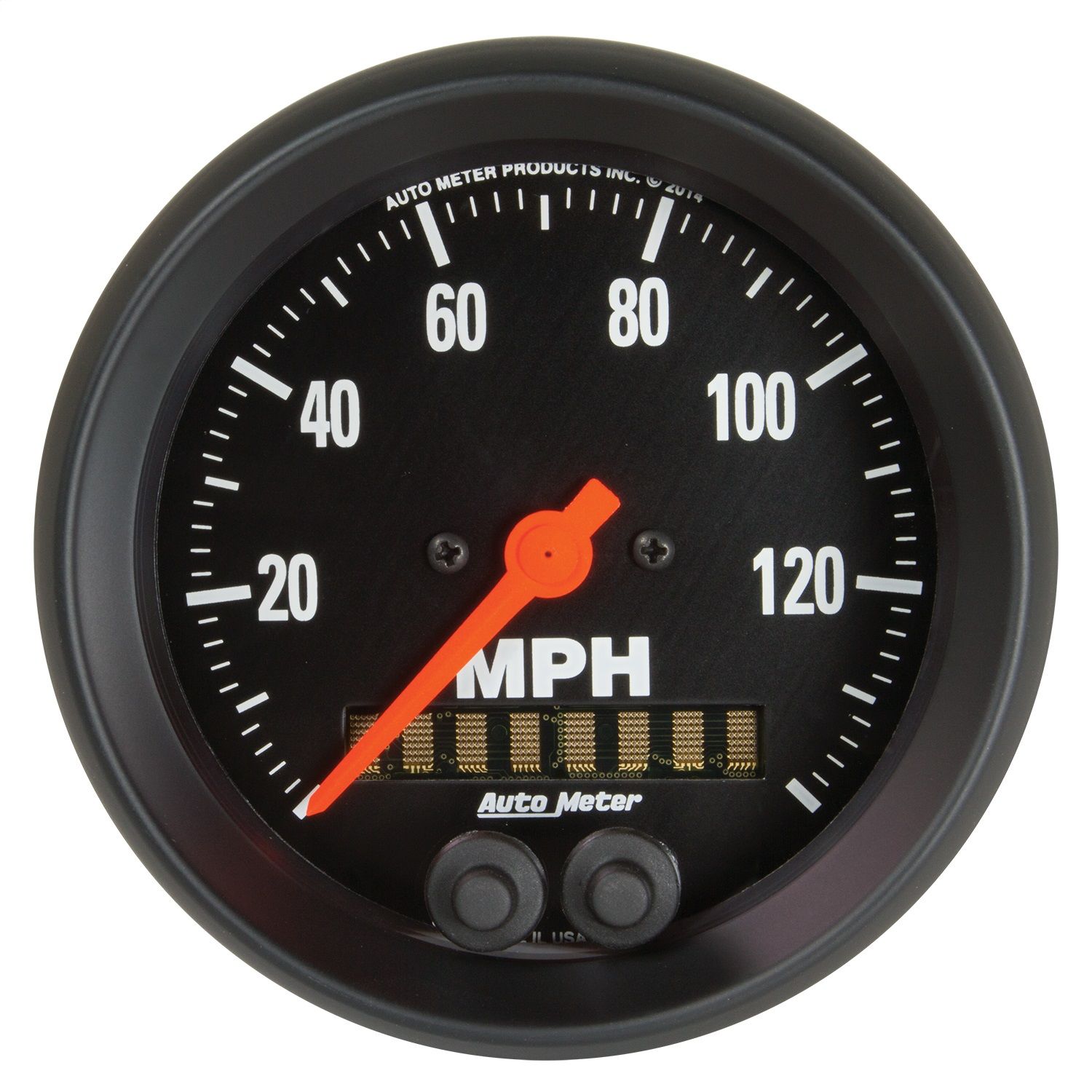 3-3/8 in. GPS SPEEDOMETER, 0-140 MPH, Z-SERIES