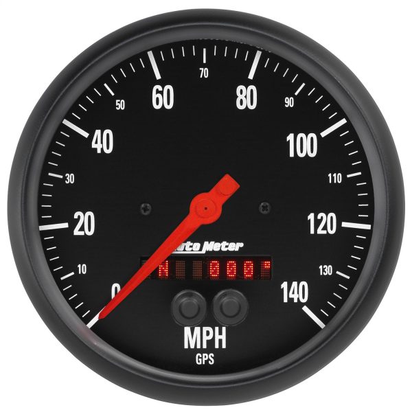 5 in. GPS SPEEDOMETER, 0-140 MPH, Z-SERIES