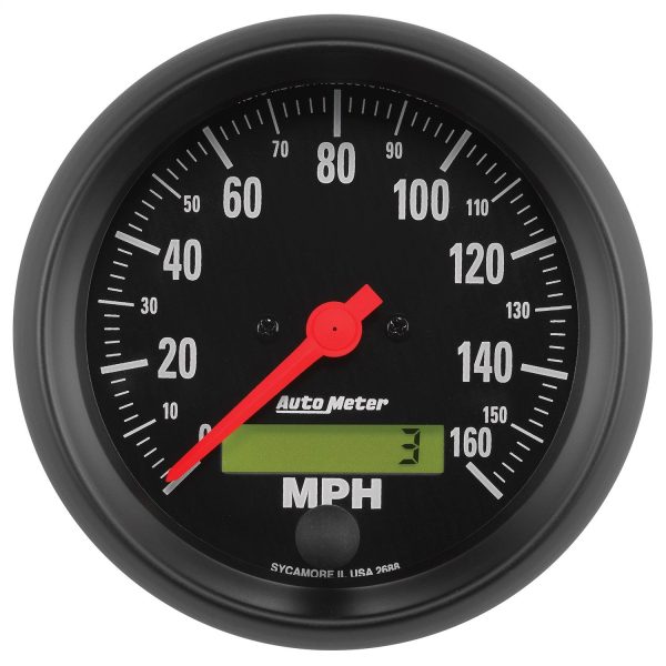 3-3/8 in. SPEEDOMETER, 0-160 MPH, Z-SERIES