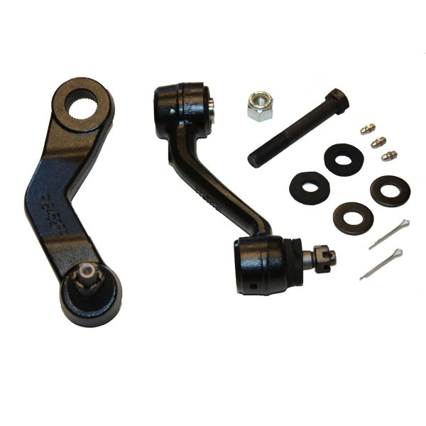 Hotchkis Sport Suspension Pitman/Idler Arm Kit May not clear aftermarket headers except Schumacher Tri-Y and 440 (High Deck)