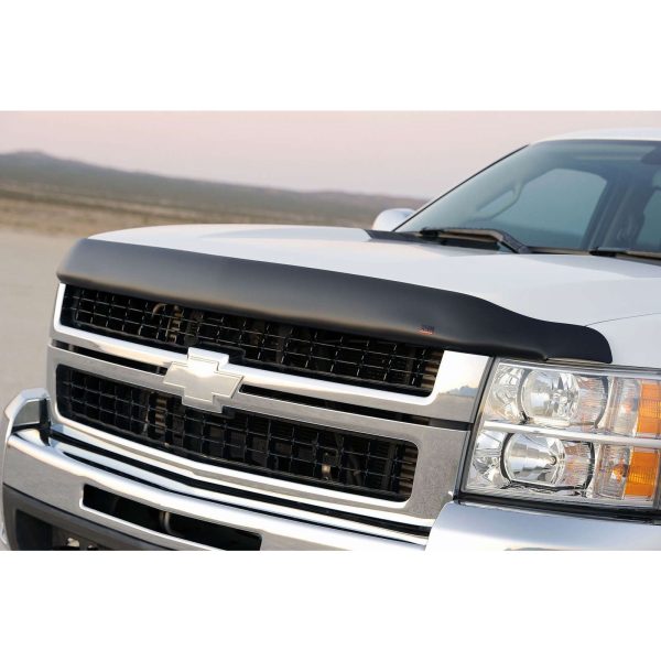 EGR - 301505 - USA Black Superguard Style Hood Guards