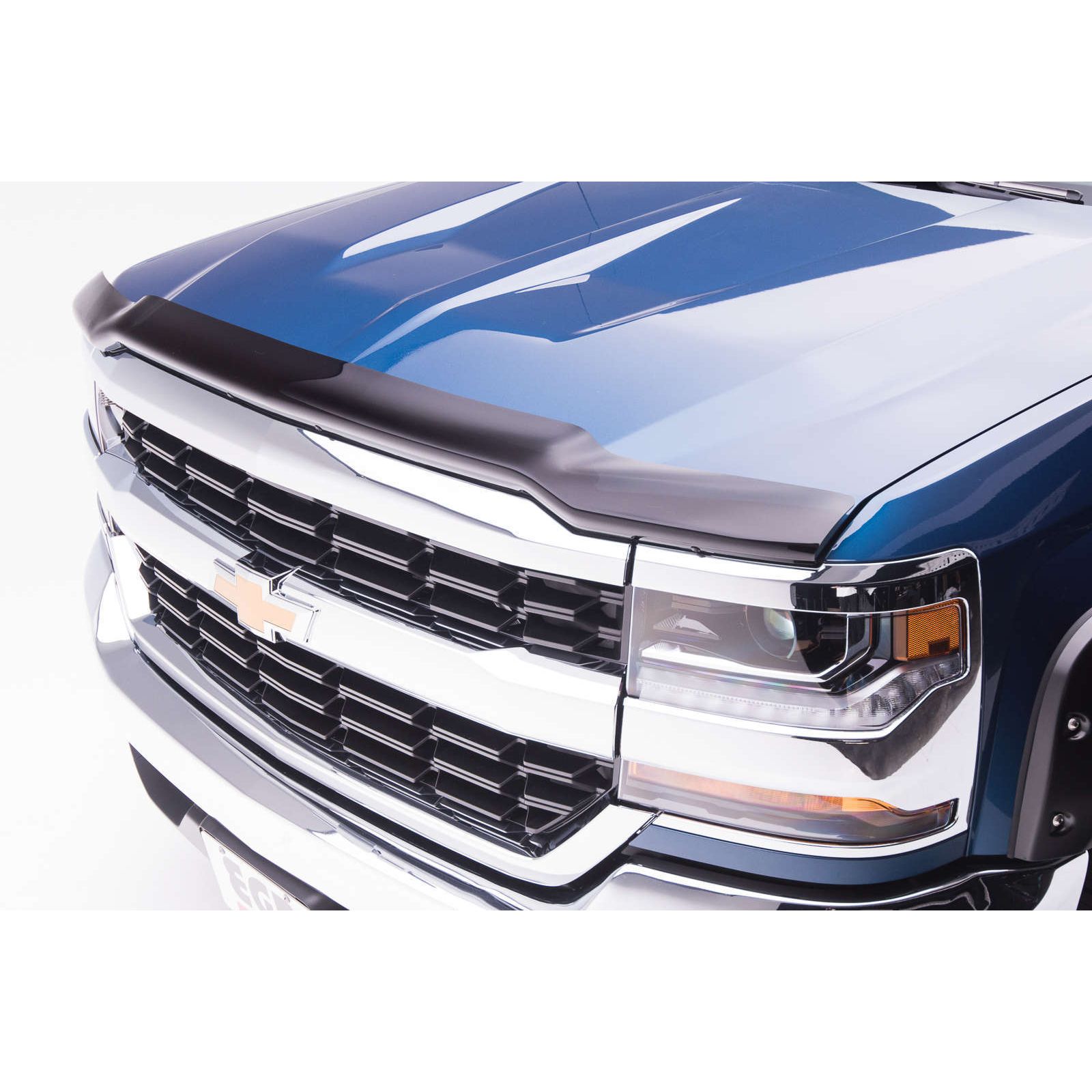 EGR - 301671 - USA Dark Smoke Superguard Style Hood Guards