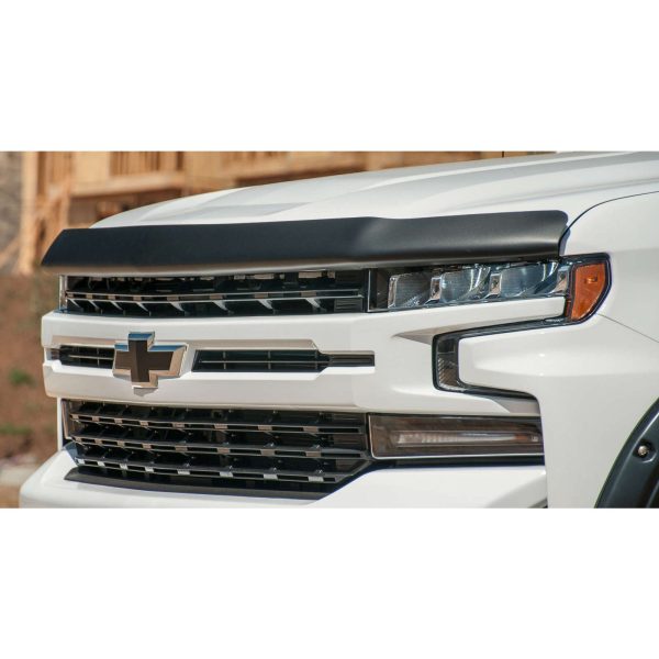 EGR - 301691 - USA Dark Smoke Superguard Style Hood Guards