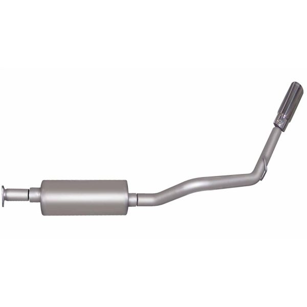 Cat-Back Single Exhaust System; Aluminized