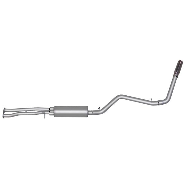 Cat-Back Single Exhaust System; Aluminized