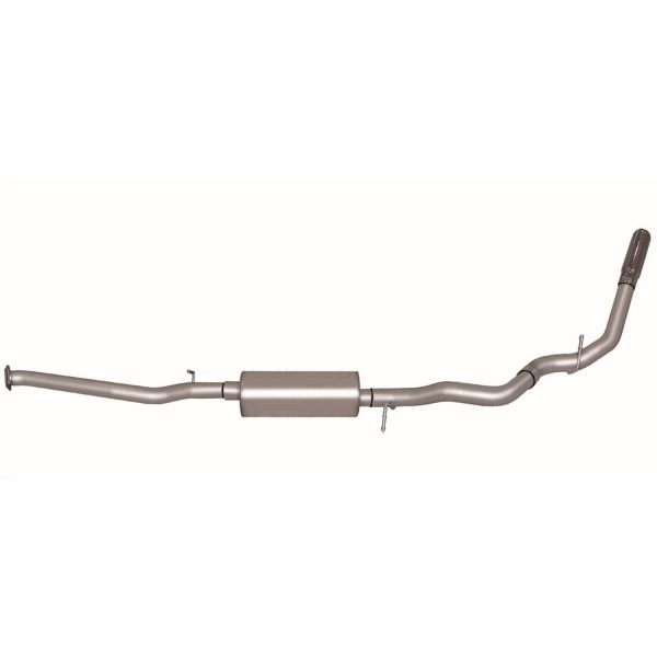 Cat-Back Single Exhaust System; Aluminized