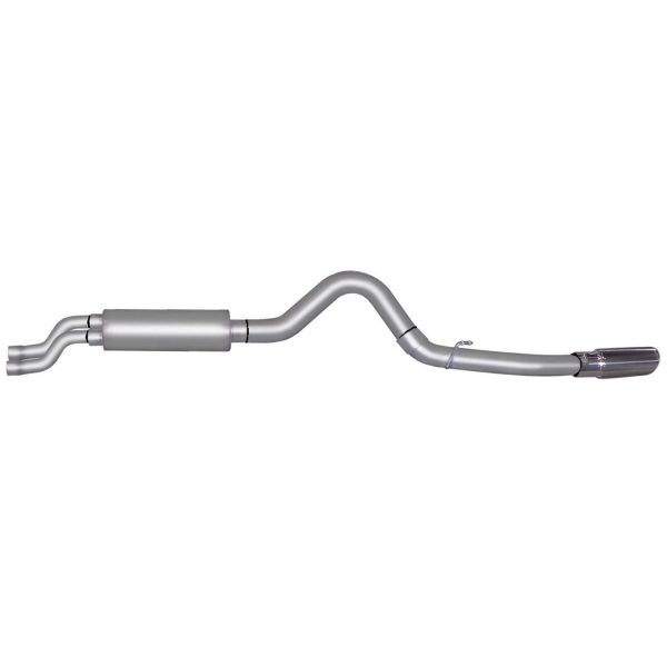 Cat-Back Single Exhaust System; Aluminized