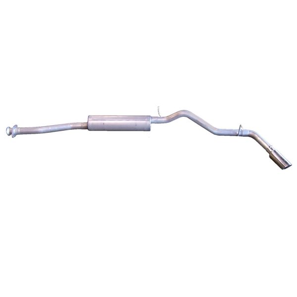 Cat-Back Single Exhaust System; Aluminized