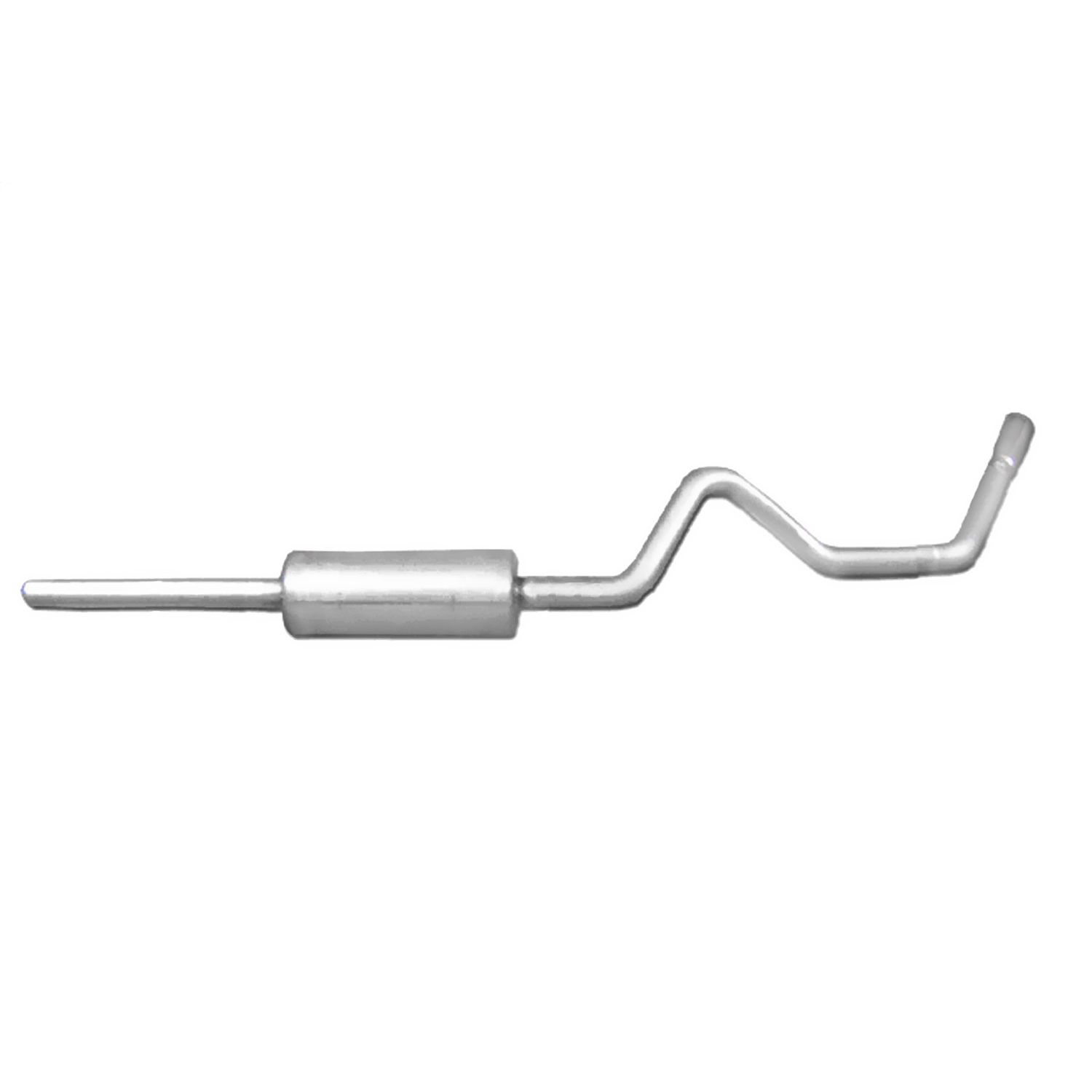 Cat-Back Single Exhaust System; Aluminized