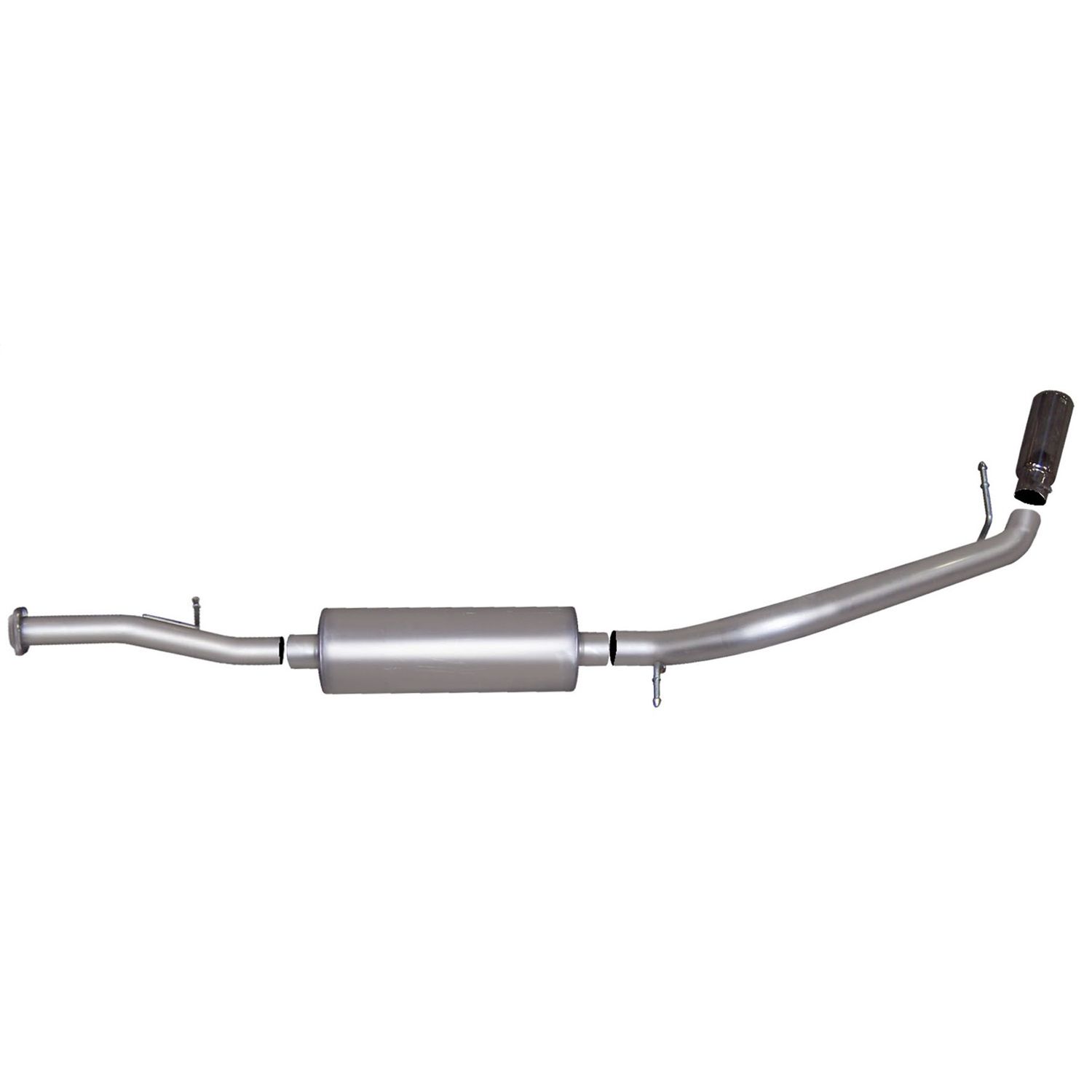 Cat-Back Single Exhaust System; Aluminized