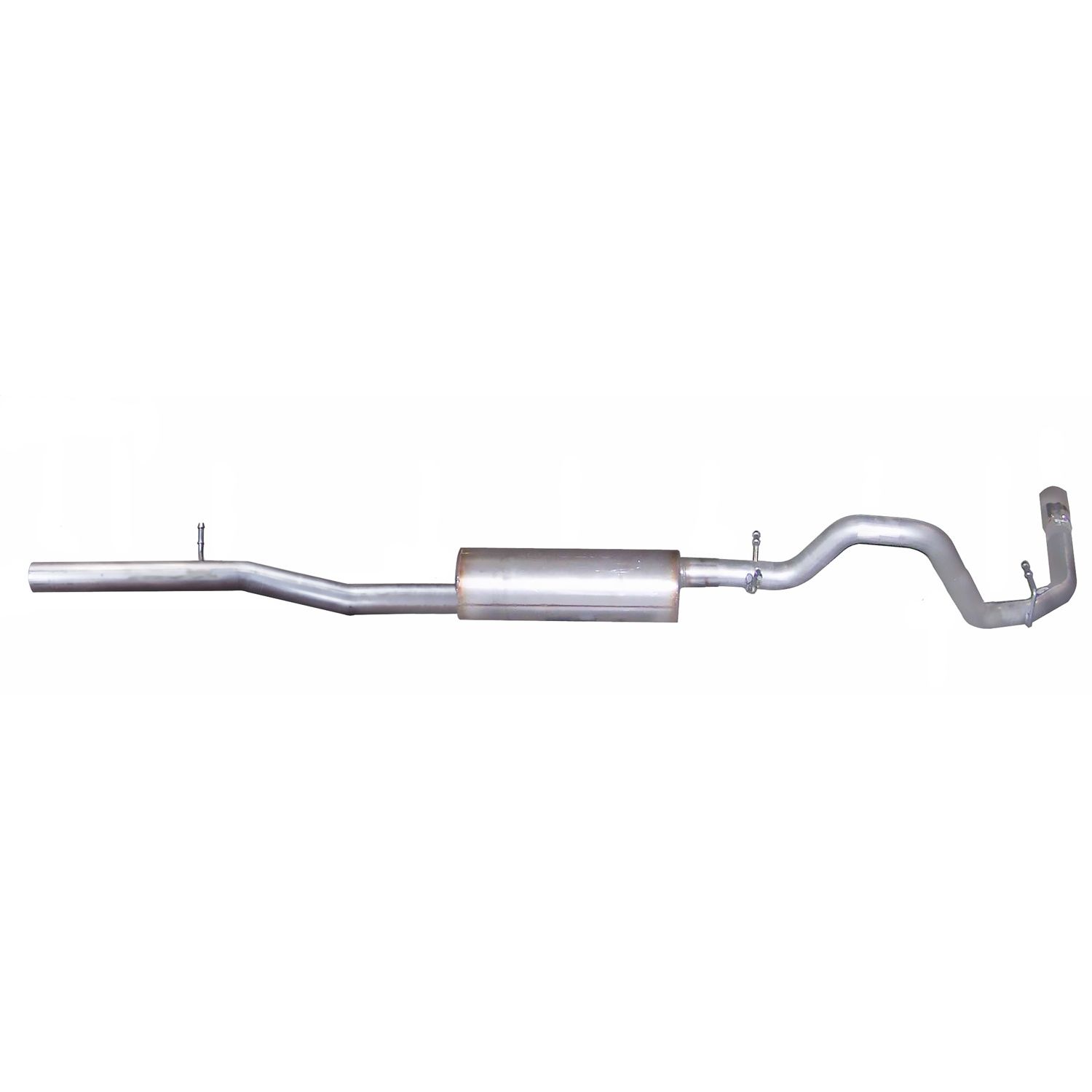 Cat-Back Single Exhaust System; Aluminized