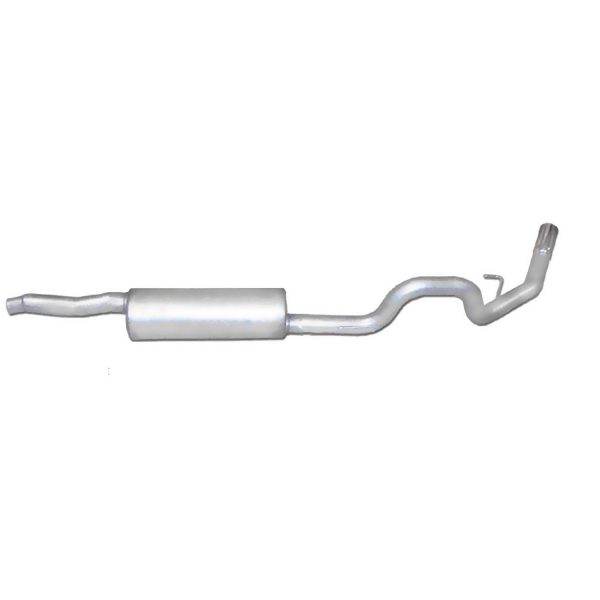 Cat-Back Single Exhaust System; Aluminized