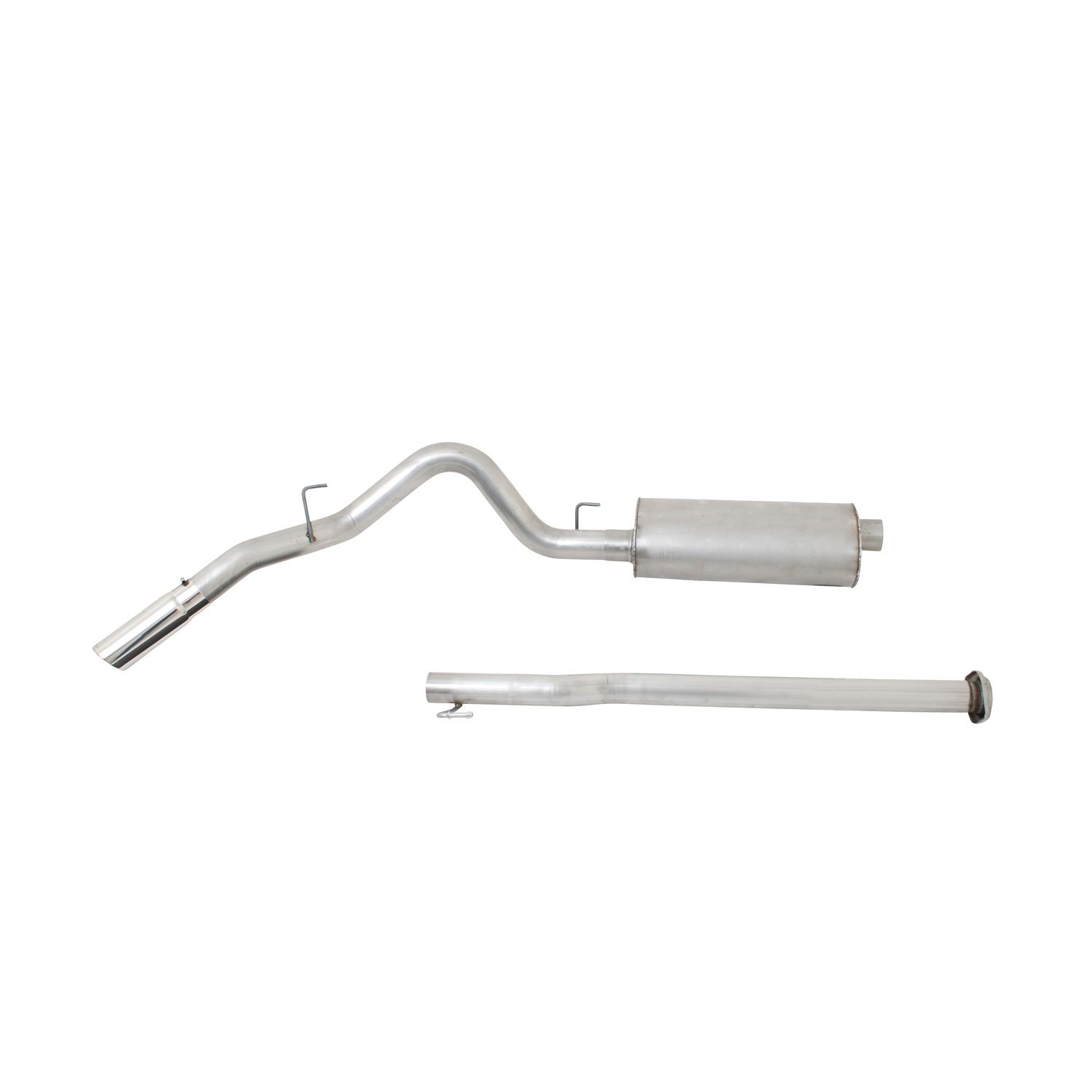 Cat-Back Single Exhaust System; Aluminized