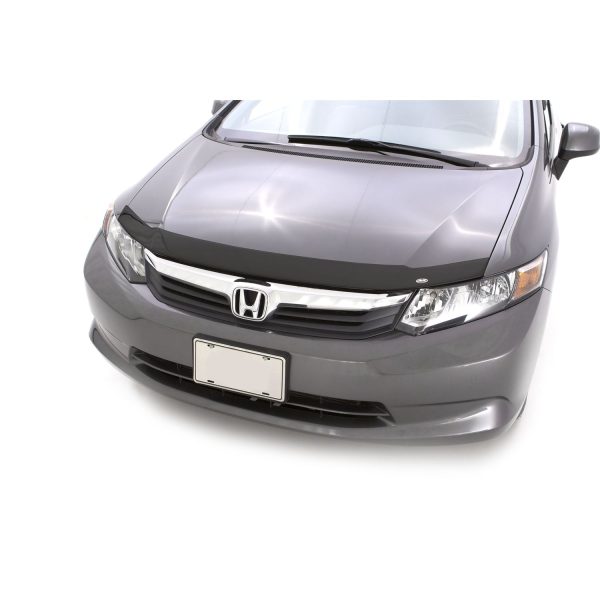 Auto Ventshade 320028 Aeroskin Flush Mount Dark Smoke Hood Protector for 2012-2012 Honda Civic