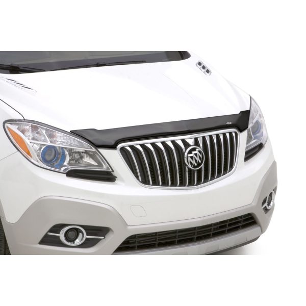 Auto Ventshade 320046 Aeroskin Flush Mount Dark Smoke Hood Protector for 2013-2016 Buick Encore