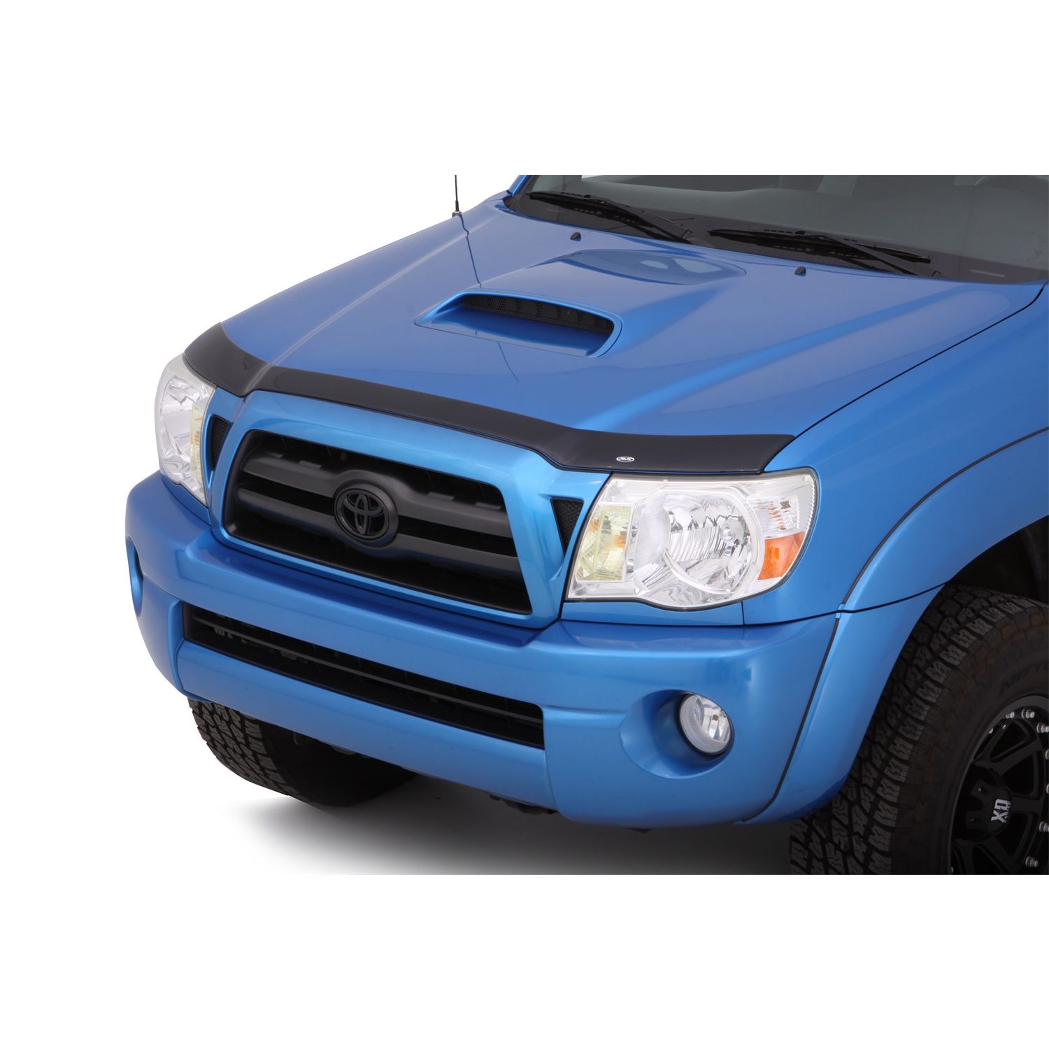 Auto Ventshade 322065 Aeroskin Flush Mount Dark Smoke Hood Protector for 2012-2015 Toyota Tacoma