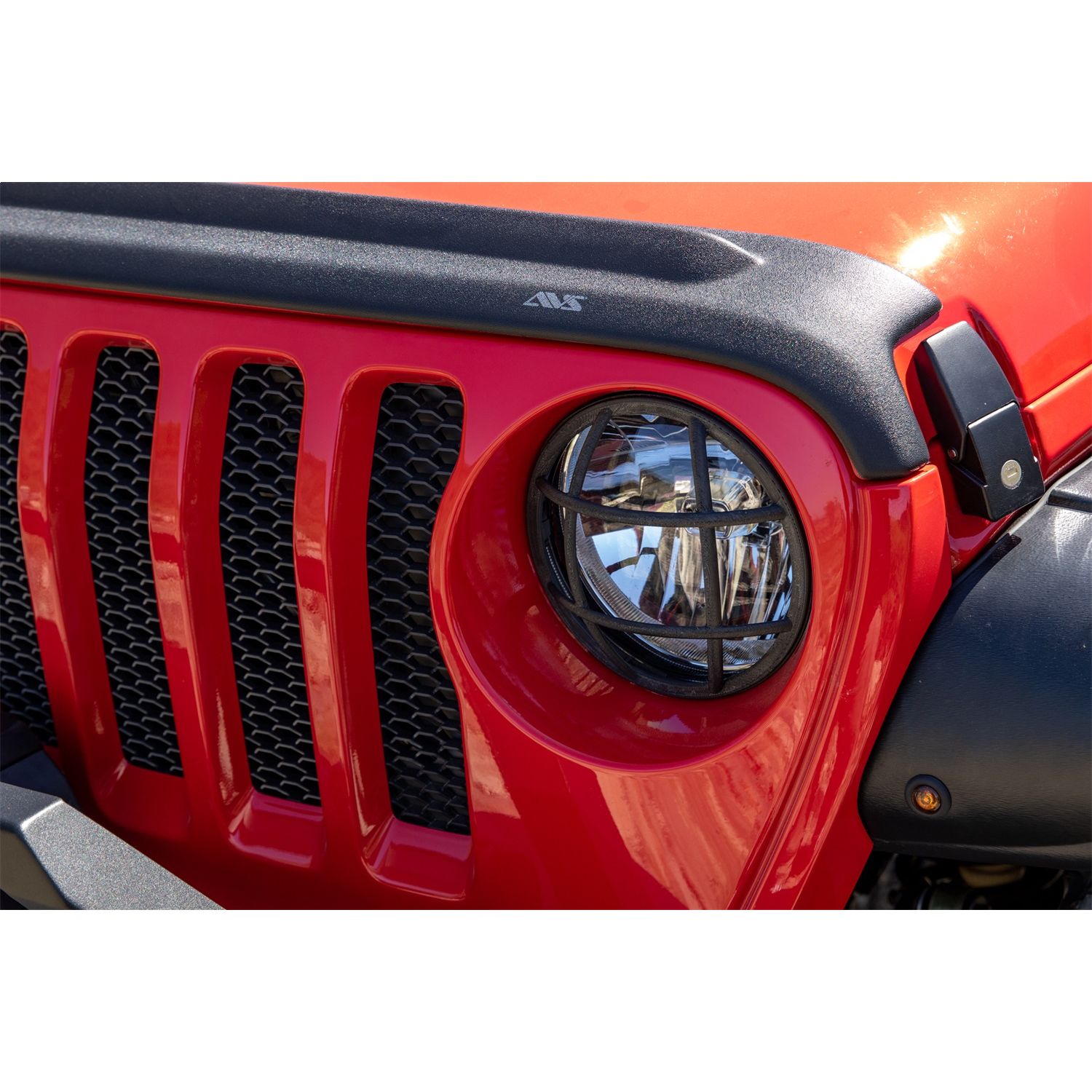 Auto Ventshade 322156 Aeroskin Flush Mount Dark Smoke Hood Protector for 2020-2022 Jeep Gladiator, 2018-2022 Jeep Wrangler JL, 2-Door & 4-Door