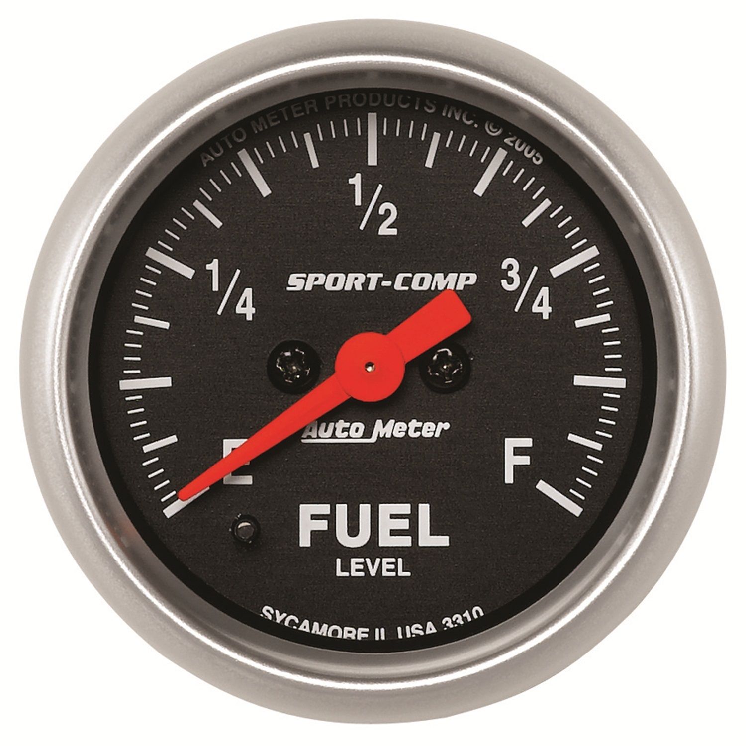 2-1/16 in. FUEL LEVEL, PROGRAMMABLE 0-280 O, SPORT-COMP