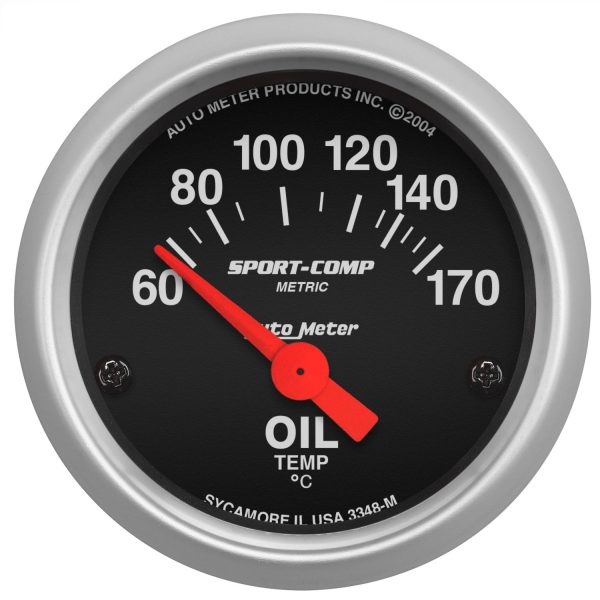 2-1/16 in. OIL TEMPERATURE, 60-170 Celsius, SPORT-COMP