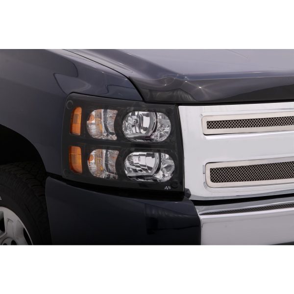 Auto Ventshade 337436 Projektorz Headlight Covers for 2007-2013 Chevrolet Silverado 1500