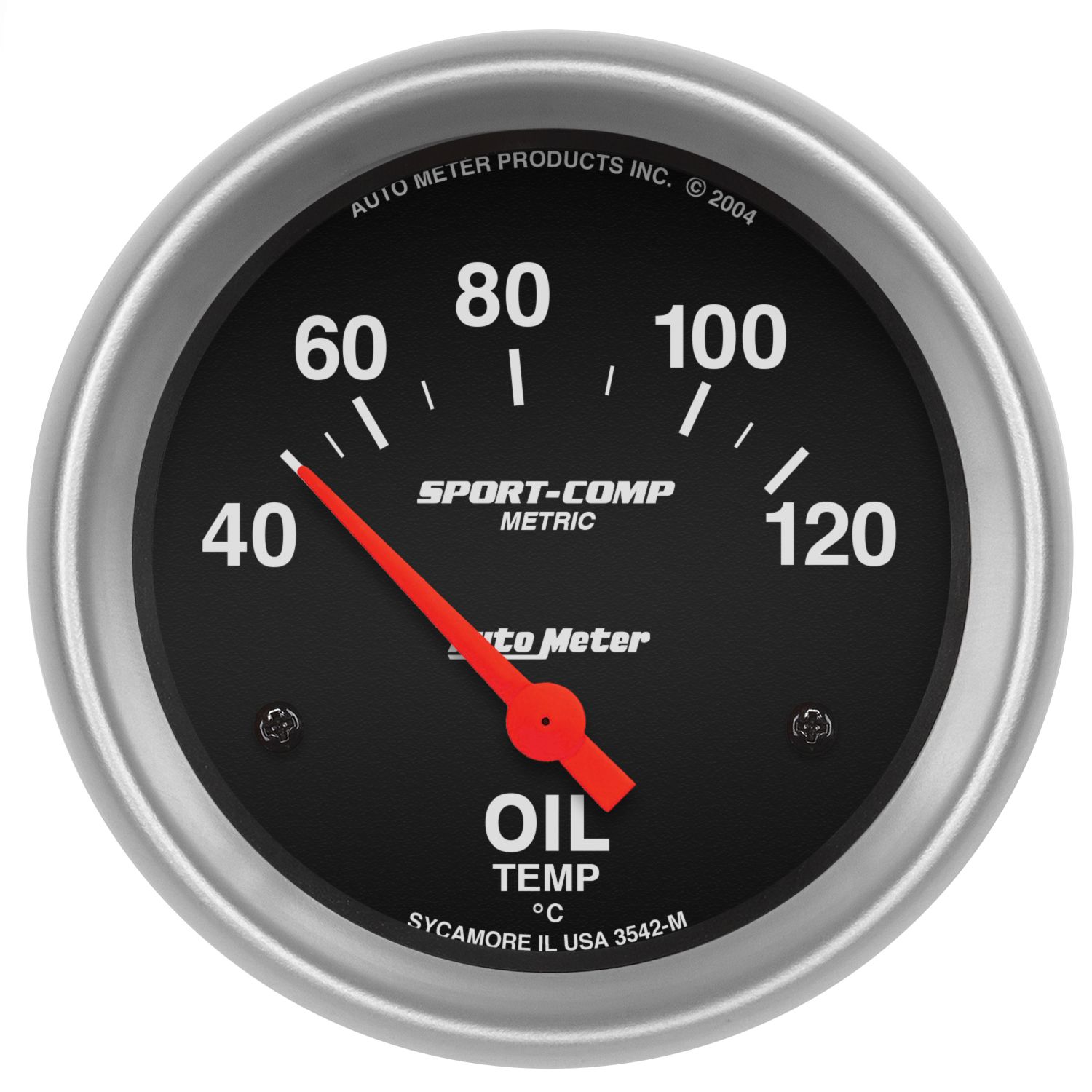 2-5/8 in. OIL TEMPERATURE, 40-120 Celsius, SPORT-COMP