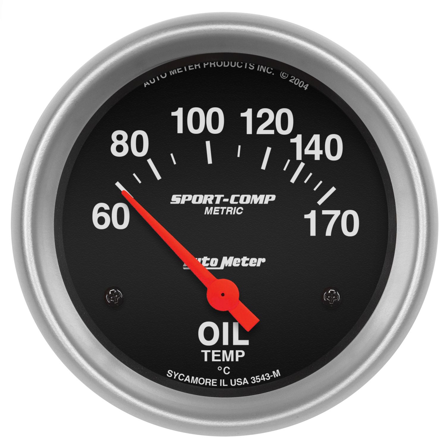 2-5/8 in. OIL TEMPERATURE, 60-170 Celsius, SPORT-COMP