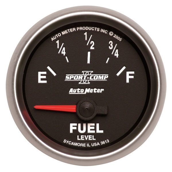 2-1/16 in. FUEL LEVEL, 0-90 O, SSE, SCII