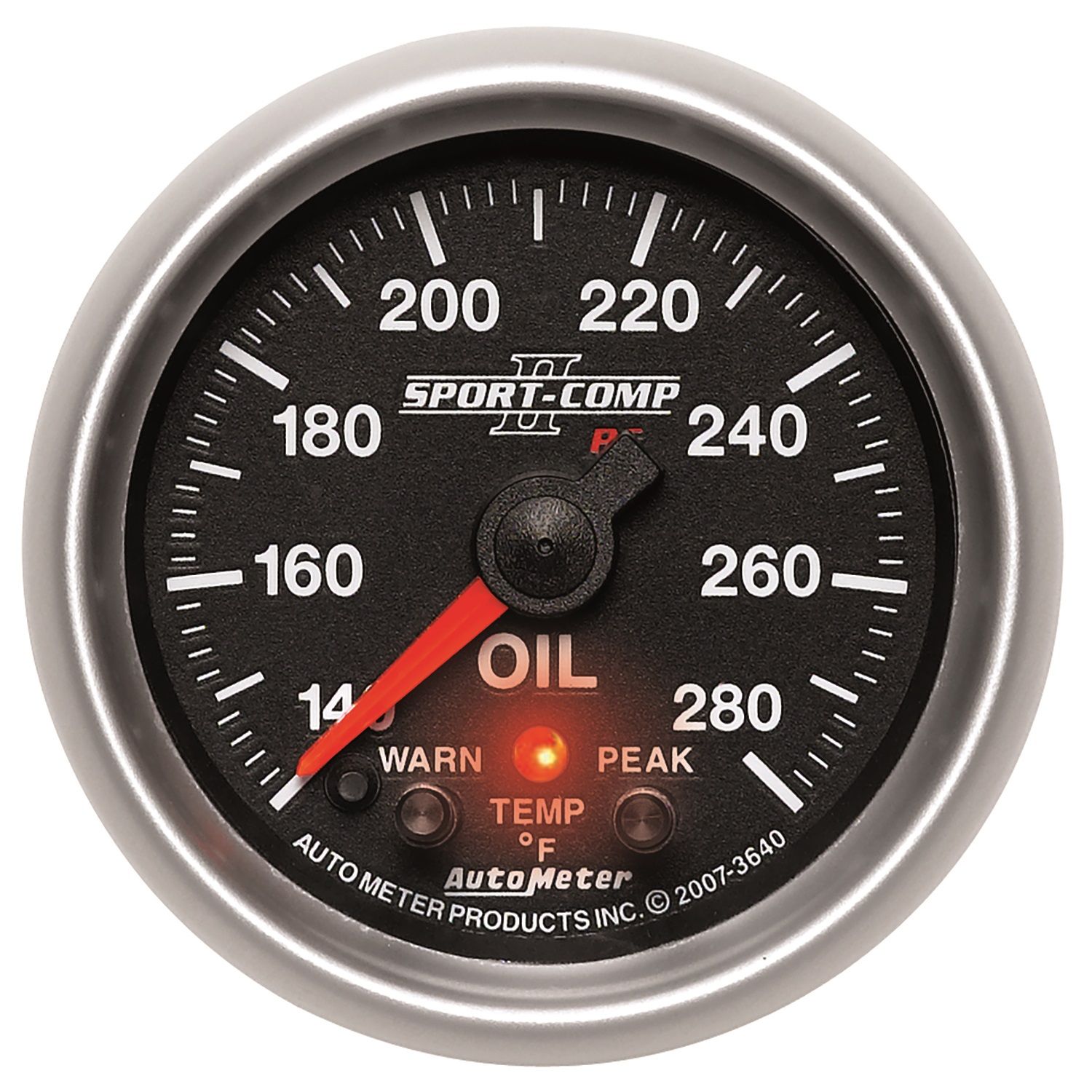 2-1/16 in. OIL TEMPERATURE, 140-280 Fahrenheit, SPORT-COMP II