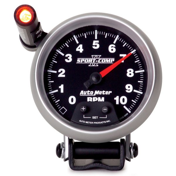 3-3/4 in. PEDESTAL TACHOMETER, 0-10,000 RPM, SPORT-COMP II