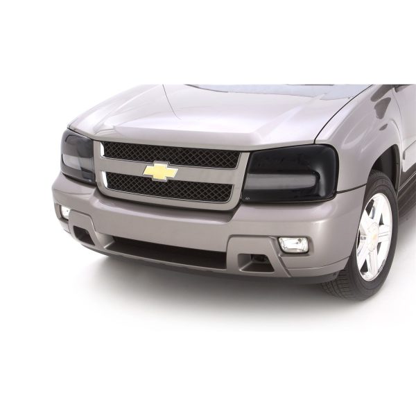 Auto Ventshade 37430 Dark Smoke Headlight Covers for 2002-2009 Chevrolet Trailblazer