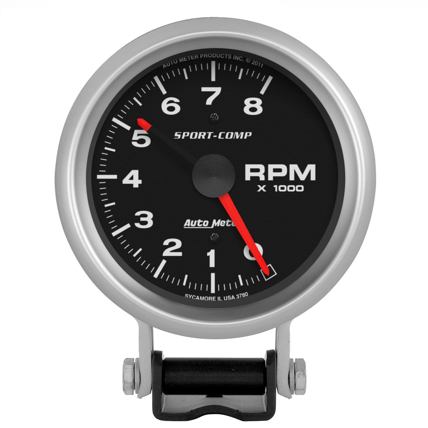 3-3/4 in. PEDESTAL TACHOMETER, 0-8,000 RPM, SPORT-COMP