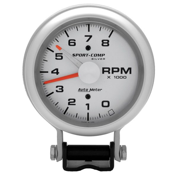 3-3/4 in. PEDESTAL TACHOMETER, 0-8,000 RPM, ULTRA-LITE