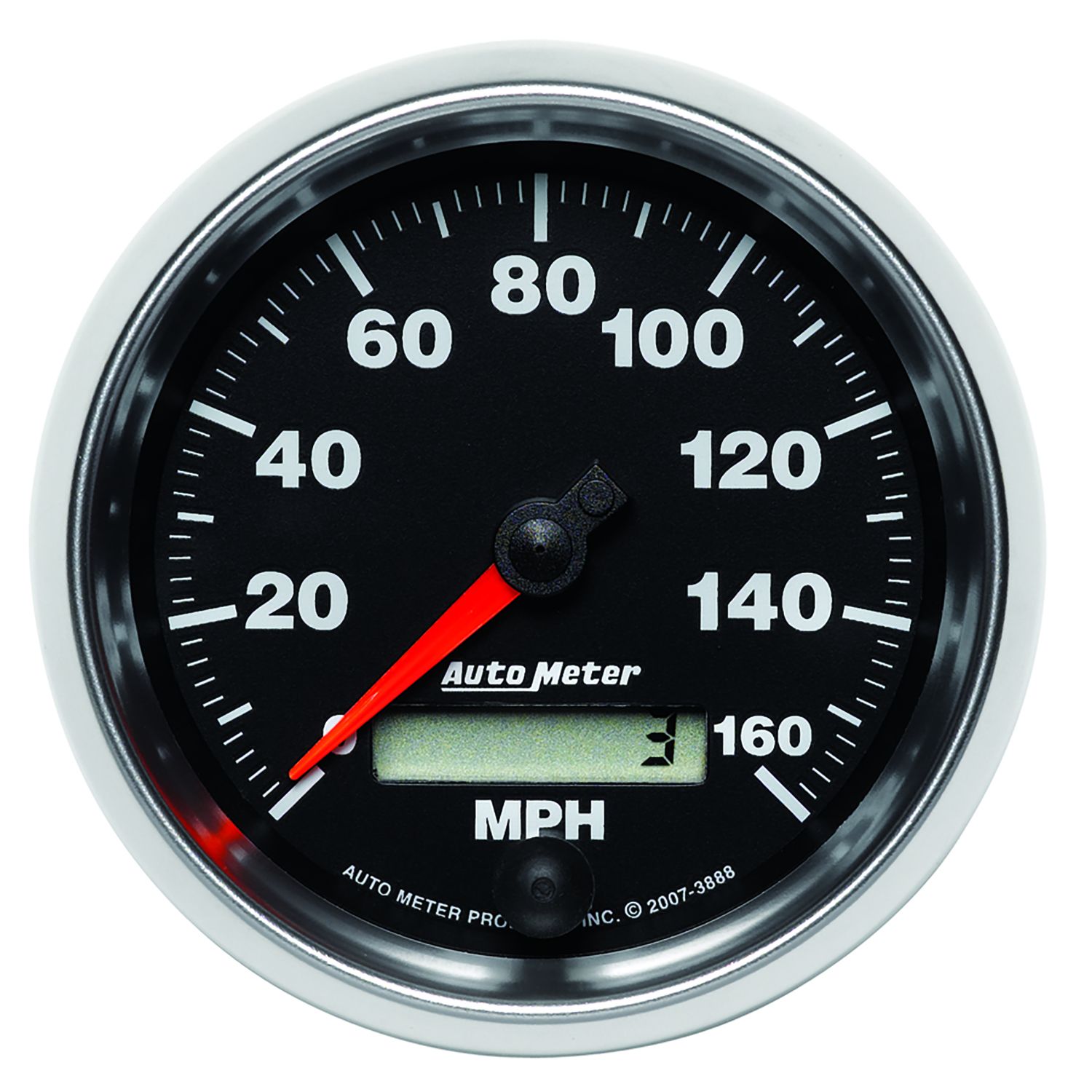 3-3/8 in. SPEEDOMETER, 0-160 MPH, GS