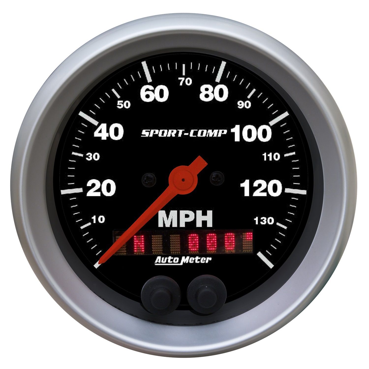 3-3/8 in. GPS SPEEDOMETER, 0-140 MPH, SPORT-COMP