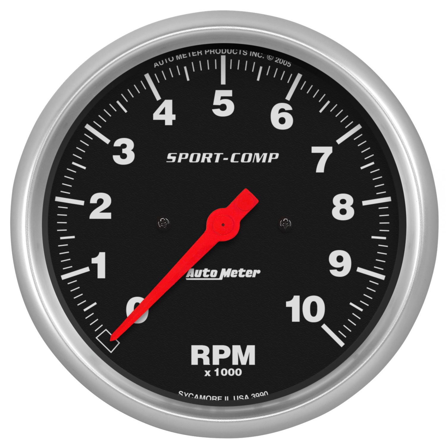 5 in. IN-DASH TACHOMETER, 0-10,000 RPM, SPORT-COMP